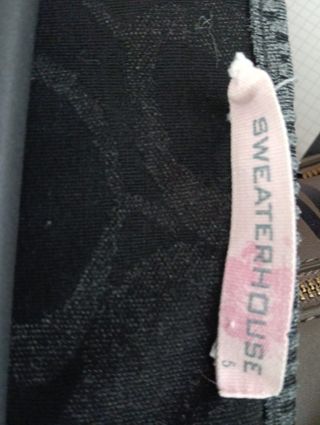 Vestido gris de punto para invierno