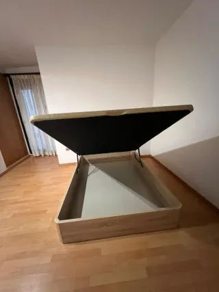 Base Cama Canapé Madera