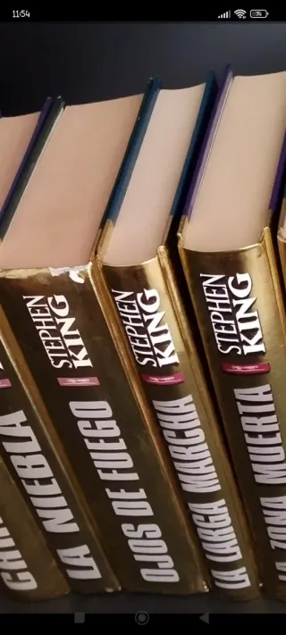 Stephen King - Colección Dorada - Lote 11 tomos.