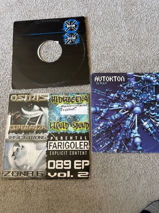 Carátulas Vinilos Dance y Electro