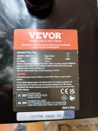 Bomba Hidráulica Eléctrica