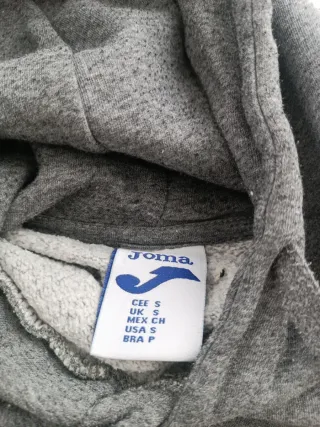 Sudadera gris con escudo Lehengokoak