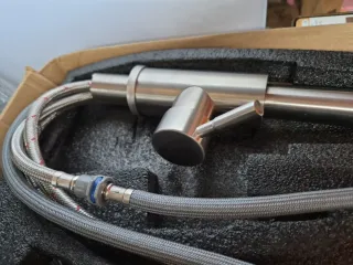 Grifo de Cocina Extensible Acero Inoxidable