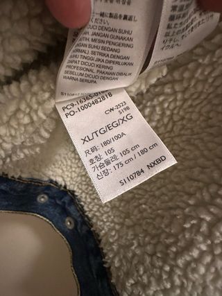 Chaqueta Levi's Sherpa Trucker Azul XL