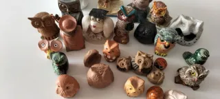 Colección Búhos Cerámica y Barro