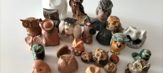 Colección Búhos Cerámica y Barro