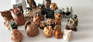 Colección Búhos Cerámica y Barro