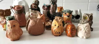 Colección Búhos Cerámica y Barro