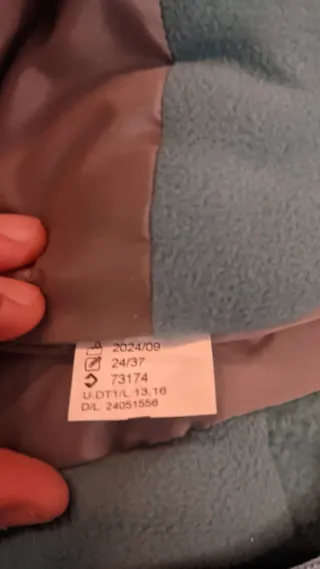 Mono Nieve Decathlon 18-24m Azul