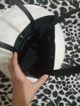 Bolso Negro Reversible