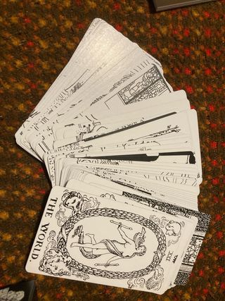 Tarot Rider Waite Black&White (no color)