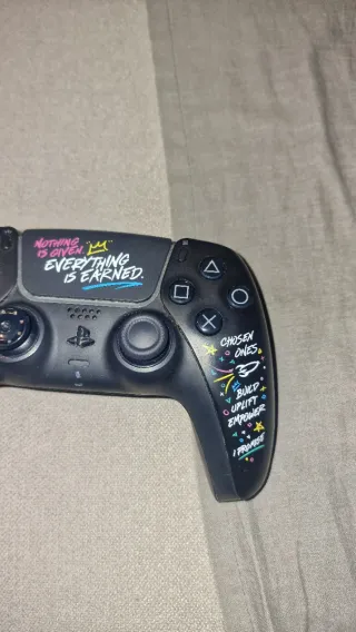 Mando PS5 DualSense Negro Personalizado