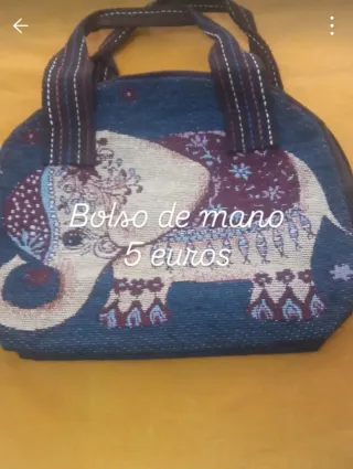 Bolso de mano elefante 5 euros