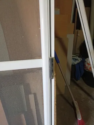 Puerta Mosquitera con Muelle e Imán Medida 214x90