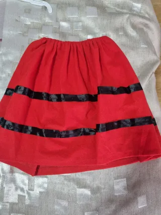 Falda manchega disfraz