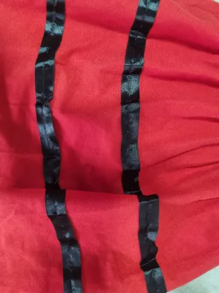 Falda manchega disfraz