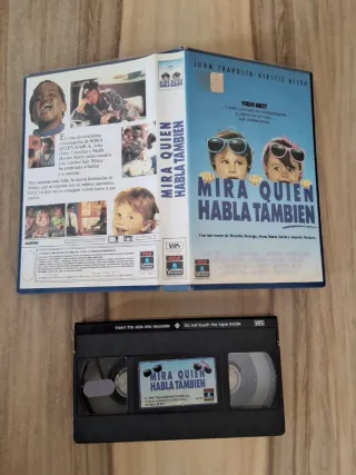 VHS Mira Quién Habla y mira quien habla tambien