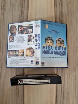 VHS Mira Quién Habla y mira quien habla tambien