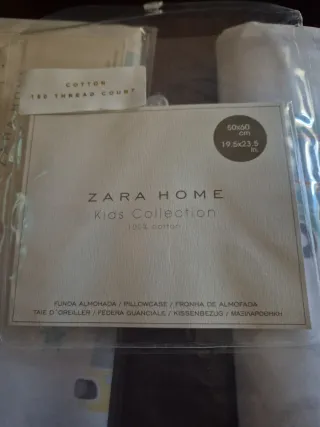Fundas Zara Home Estampado Infantil 50x60