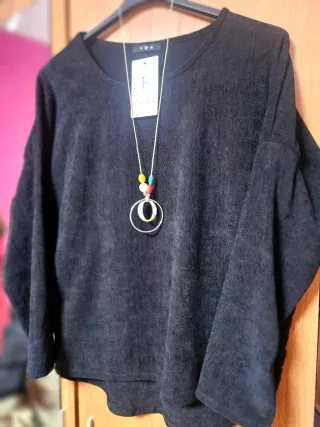 Jersey Negro Talla Única