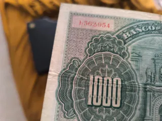 Billete 1000 Pesetas Banco de España 1925