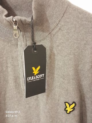 Jersey Lyle & Scott Gris Talla XXL