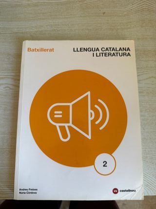 LLENGUA CATALANA I LITERATURA 2