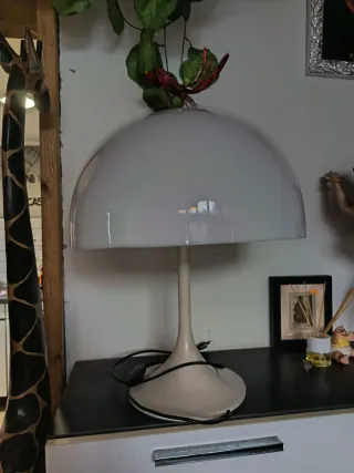 Lámpara Vintage Juan Antoni Beige/Blanco