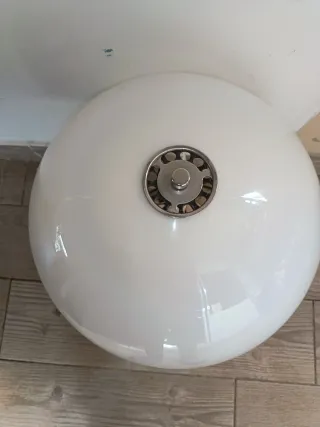 Lámpara Vintage Juan Antoni Beige/Blanco