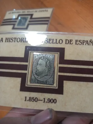 Sello España Amadeo I 10 Pesetas