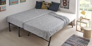 Somier inferior + somier superior+ dos Colchones