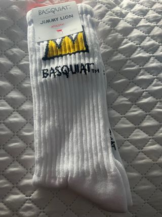 Calcetines Jimmy Lion Basquiat Talla L Nuevos