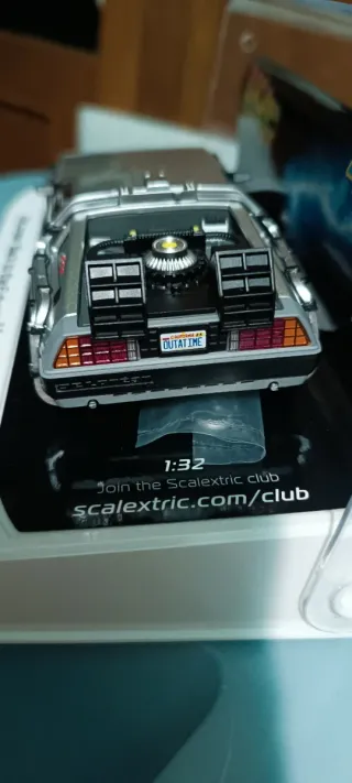 Scalextric DeLorean 'Back to the Future' SOLO HOY!