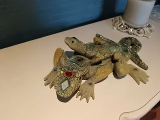 Figuras Mexicanas Decorativas Lagartos