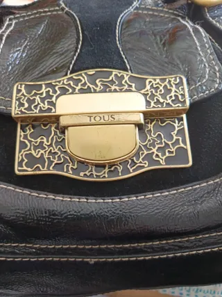Bolso Tous Negro Charol