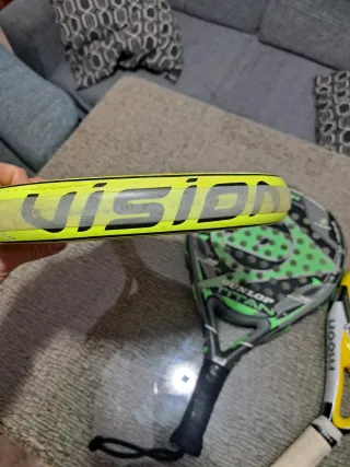 Lote 3 palas pádel Dunlop, Middle Moon,