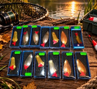 Lote Cucharillas Pesca Nuevas