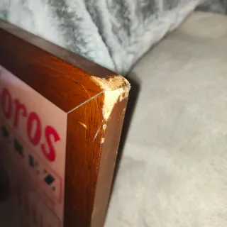 Cartel de seda Toros feria Jerez 1977 Enmarcado