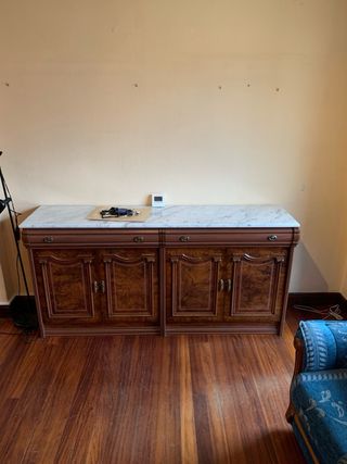 Muebles de cocina madera y piedra