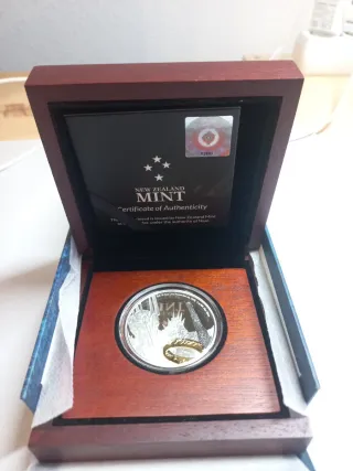 Onza de plata pura SAURON