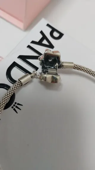 Pulsera Pandora con charm Copo de Nieve.