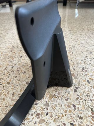 Peana TV Negra Curva