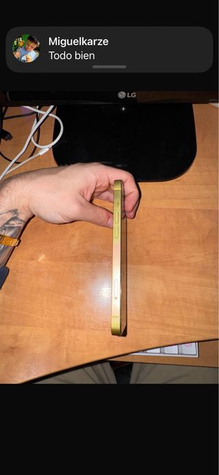 iPhone 14 128GB Amarillo Impecable