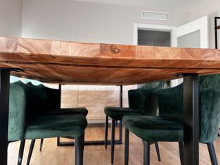 Mesa Comedor Madera Estilo Industrial