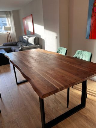 Mesa Comedor Madera Estilo Industrial