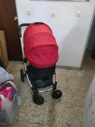 Cochecito Bebédue Rojo