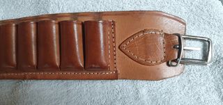 Cartuccera in cuoio Cal. 12