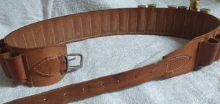 Cartuccera in cuoio Cal. 12