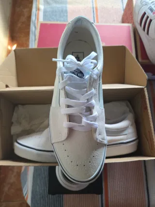 Vans Blancas Talla 43