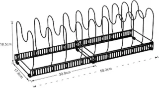 Organizador de Sartenes y Tapas